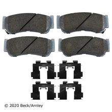 Beck/Arnley 085-6797 Disc Brake Pad Set, Rear Side