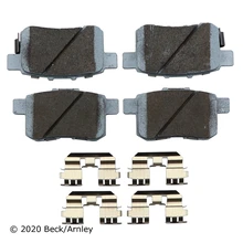 Beck/Arnley 085-6798 Disc Brake Pad Set, Rear Side
