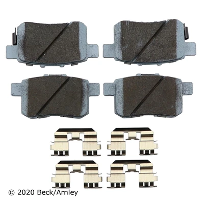 Beck/Arnley 085-6798 Disc Brake Pad Set, Rear Side