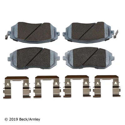 Beck/Arnley 085-6702 Disc Brake Pad Set, Front Side
