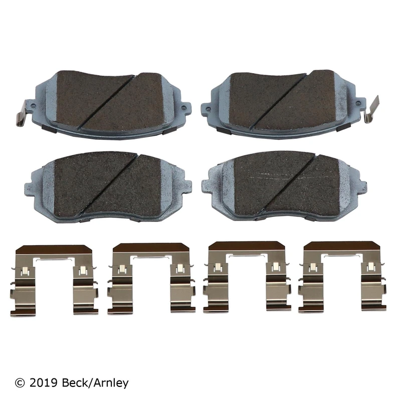 Beck/Arnley 085-6702 Disc Brake Pad Set, Front Side