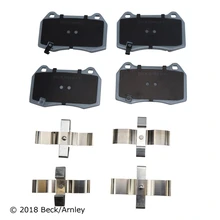 Beck/Arnley 085-6705 Disc Brake Pad Set, Front Side