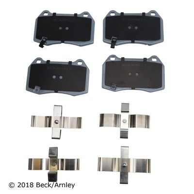 Beck/Arnley 085-6705 Disc Brake Pad Set, Front Side