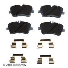 Beck/Arnley 085-6714 Disc Brake Pad Set, Front Side