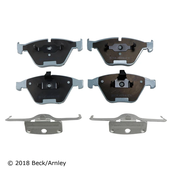 Beck/Arnley 085-6720 Disc Brake Pad Set, Front Side