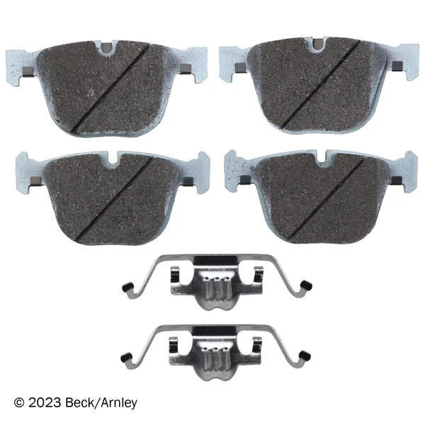 Beck/Arnley 085-6721A Disc Brake Pad Set, Rear Side