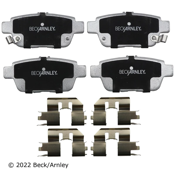 Beck/Arnley 085-6723 Disc Brake Pad Set, Rear Side