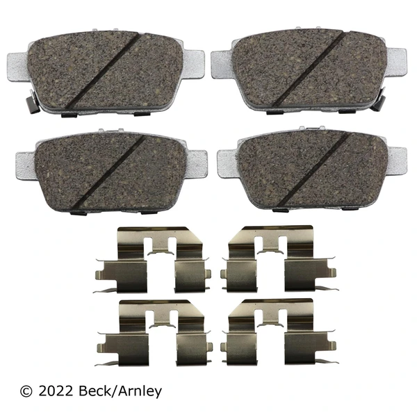 Beck/Arnley 085-6723 Disc Brake Pad Set, Rear Side