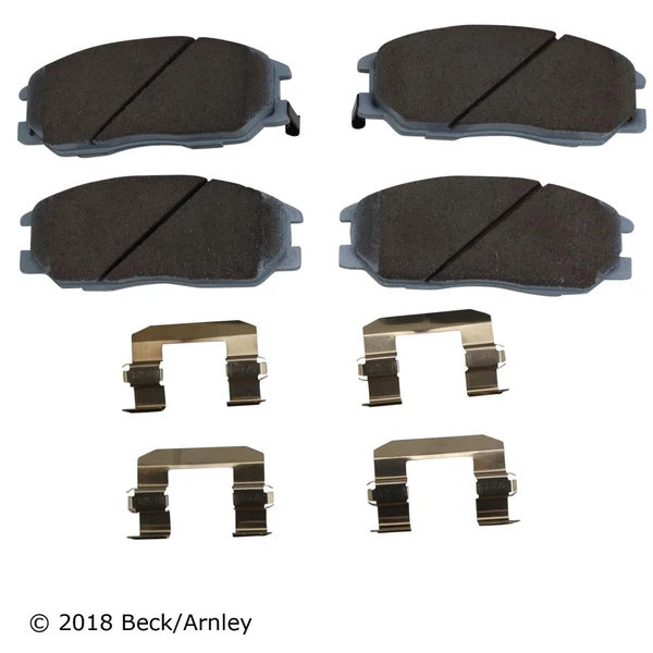 Beck/Arnley 085-6724 Disc Brake Pad Set, Front Side