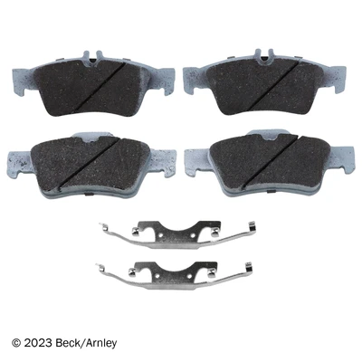 Beck/Arnley 085-6730 Disc Brake Pad Set, Rear Side