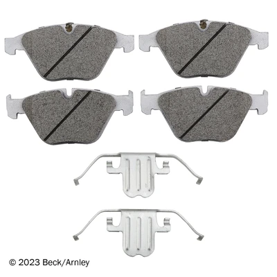 Beck/Arnley 085-6841 Disc Brake Pad Set, Front Side