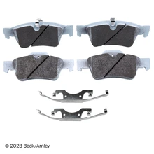 Beck/Arnley 085-6845 Disc Brake Pad Set, Rear Side