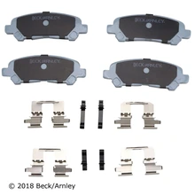Beck/Arnley 085-6885 Disc Brake Pad Set, Rear Side