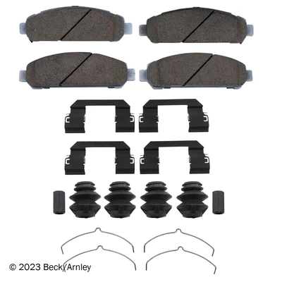 Beck/Arnley 085-6888 Disc Brake Pad Set, Front Side