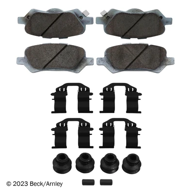 Beck/Arnley 085-6894 Disc Brake Pad Set, Rear Side