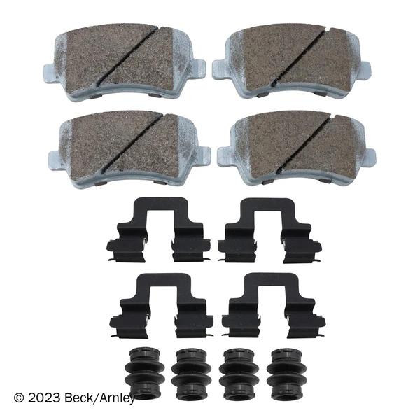 Beck/Arnley 085-6896 Disc Brake Pad Set, Rear Side