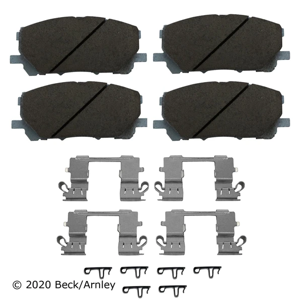 Beck/Arnley 085-6805 Disc Brake Pad Set, Front Side