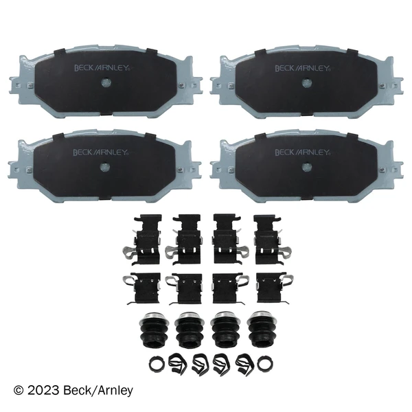 Beck/Arnley 085-6806 Disc Brake Pad Set, Front Side