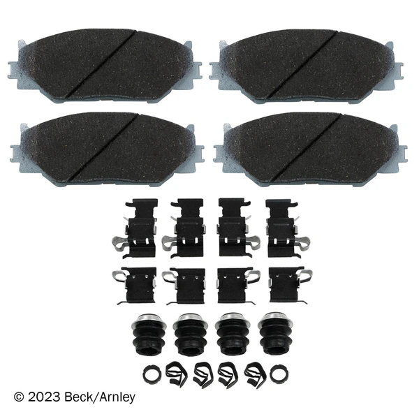 Beck/Arnley 085-6806 Disc Brake Pad Set, Front Side