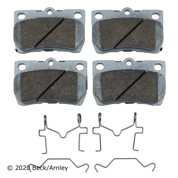 Beck/Arnley 085-6807 Disc Brake Pad Set, Rear Side