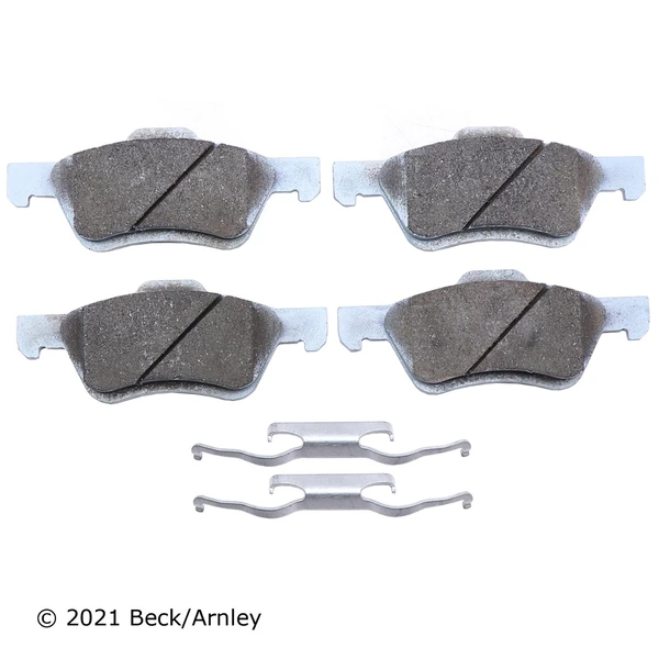Beck/Arnley 085-6808 Disc Brake Pad Set, Front Side