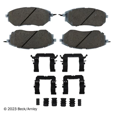 Beck/Arnley 085-6810 Disc Brake Pad Set, Front Side