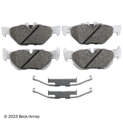 Beck/Arnley 085-6819 Disc Brake Pad Set, Rear Side