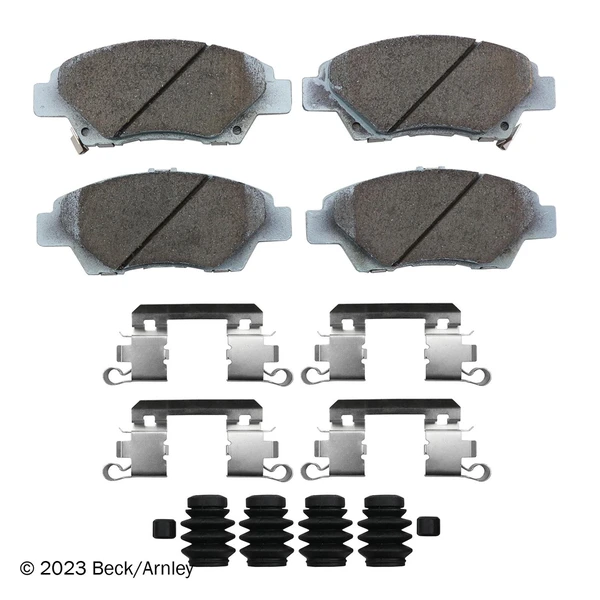 Beck/Arnley 085-6828A Disc Brake Pad Set, Front Side