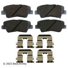 Beck/Arnley 085-6829 Disc Brake Pad Set, Rear Side