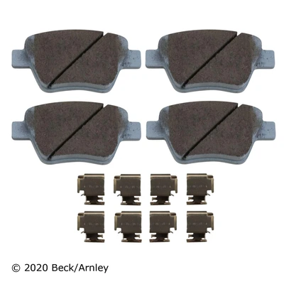Beck/Arnley 085-6940 Disc Brake Pad Set, Rear Side