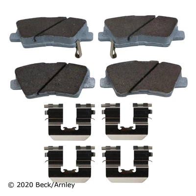 Beck/Arnley 085-6941 Disc Brake Pad Set, Rear Side