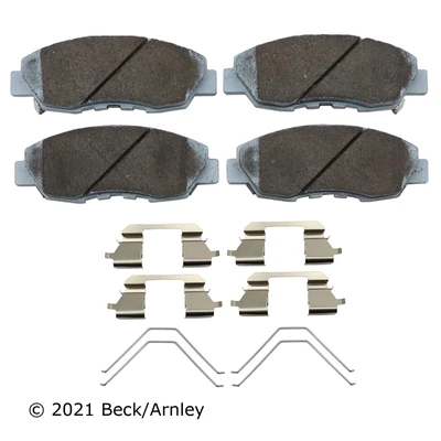 Beck/Arnley 085-6946 Disc Brake Pad Set, Front Side
