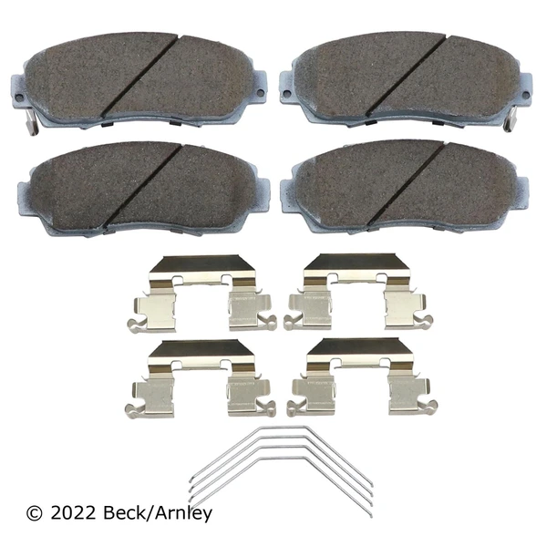 Beck/Arnley 085-6948 Disc Brake Pad Set, Front Side