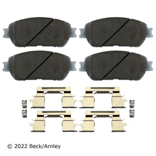 Beck/Arnley 085-6952 Disc Brake Pad Set, Front Side