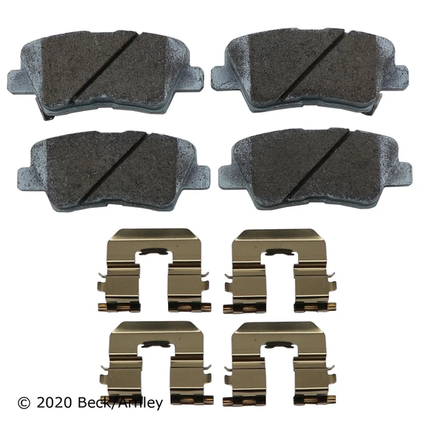 Beck/Arnley 085-6956 Disc Brake Pad Set, Rear Side