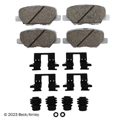Beck/Arnley 085-6960A Disc Brake Pad Set, Rear Side