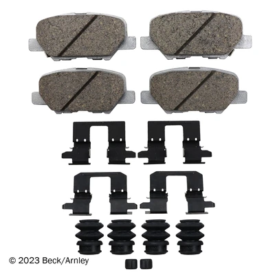 Beck/Arnley 085-6960B Disc Brake Pad Set, Rear Side