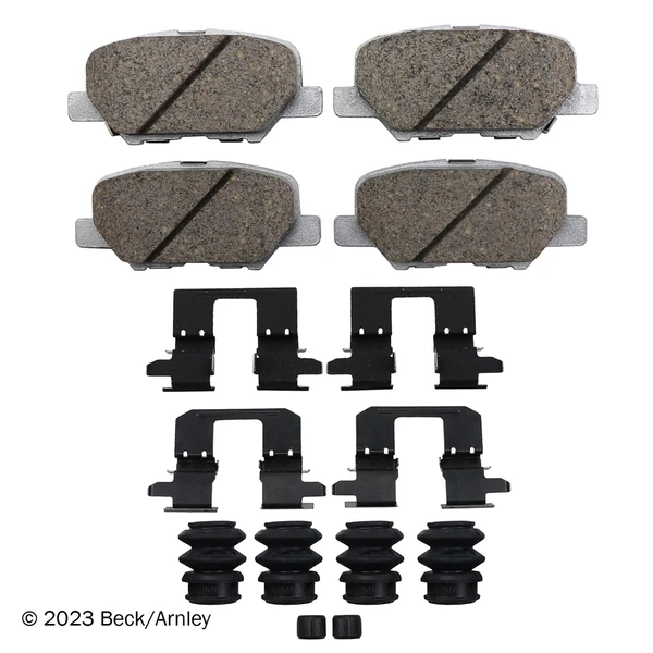 Beck/Arnley 085-6960B Disc Brake Pad Set, Rear Side