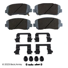 Beck/Arnley 085-6963 Disc Brake Pad Set, Front Side
