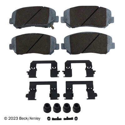 Beck/Arnley 085-6963 Disc Brake Pad Set, Front Side