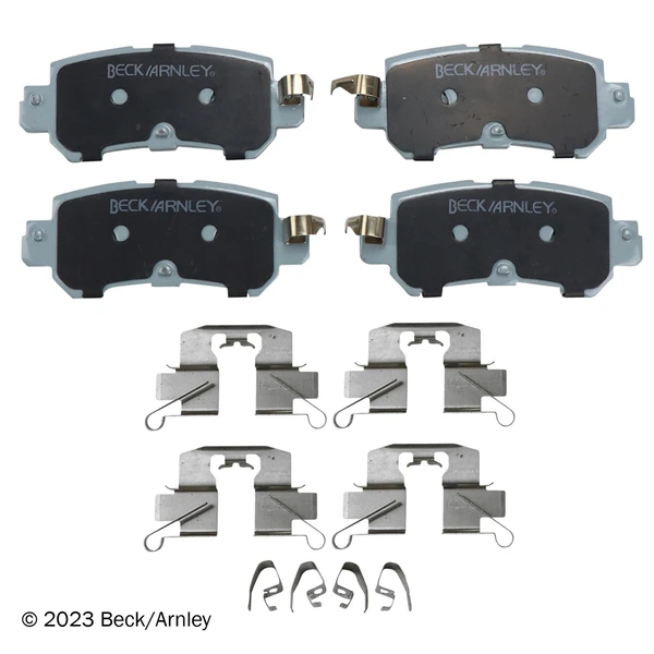 Beck/Arnley 085-6964 Disc Brake Pad Set, Rear Side