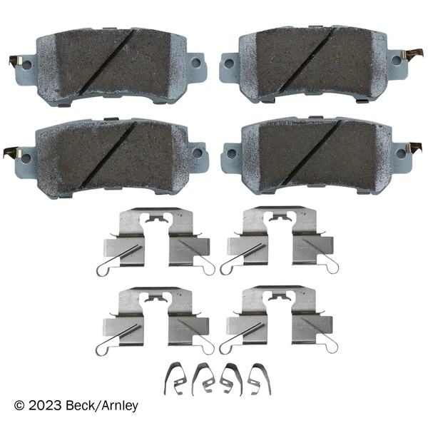 Beck/Arnley 085-6964 Disc Brake Pad Set, Rear Side