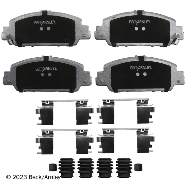 Beck/Arnley 085-6970 Disc Brake Pad Set, Front Side