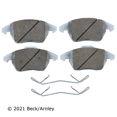 Beck/Arnley 085-6978 Disc Brake Pad Set, Front Side