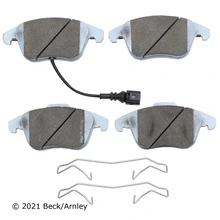 Beck/Arnley 085-6979 Disc Brake Pad Set, Front Side