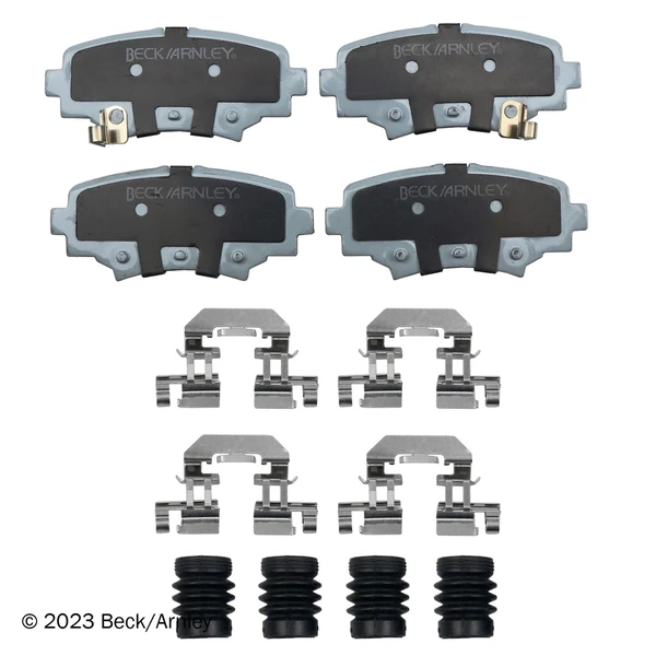 Beck/Arnley 085-6982 Disc Brake Pad Set, Rear Side