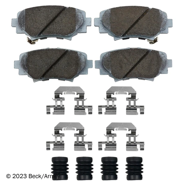 Beck/Arnley 085-6982 Disc Brake Pad Set, Rear Side