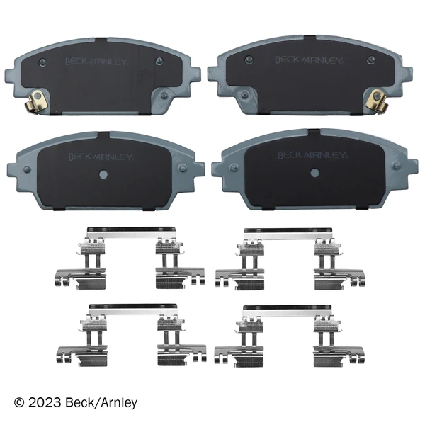 Beck/Arnley 085-6983 Disc Brake Pad Set, Front Side