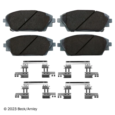 Beck/Arnley 085-6983 Disc Brake Pad Set, Front Side