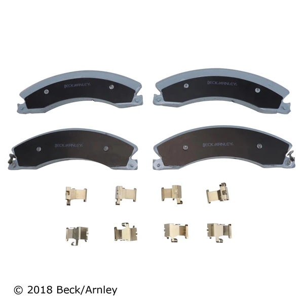 Beck/Arnley 085-6990 Disc Brake Pad Set, Rear Side